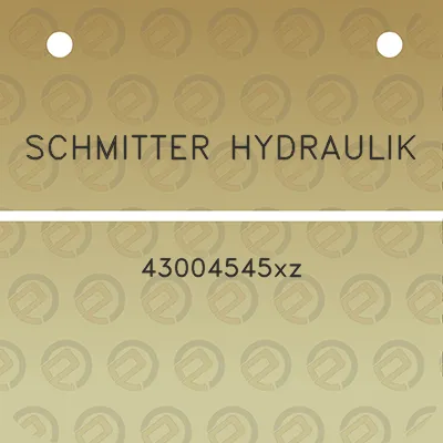 schmitter-hydraulik-43004545xz