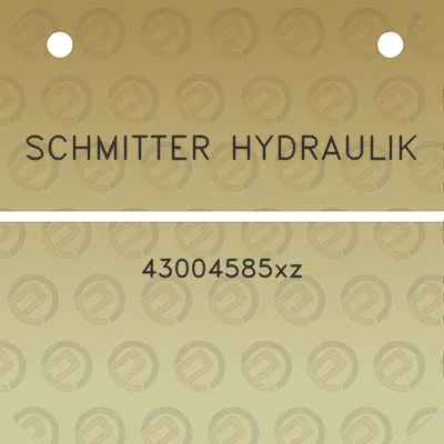 schmitter-hydraulik-43004585xz