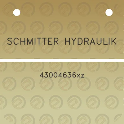 schmitter-hydraulik-43004636xz