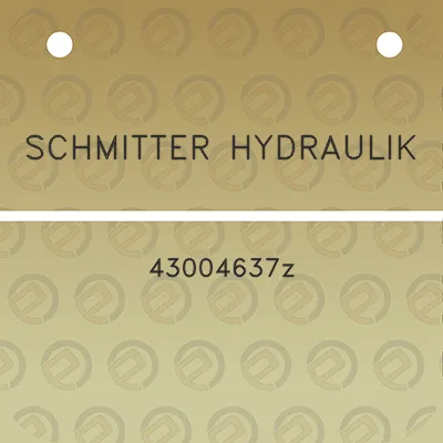 schmitter-hydraulik-43004637z