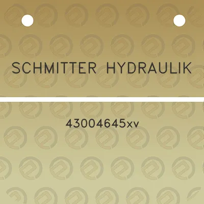 schmitter-hydraulik-43004645xv