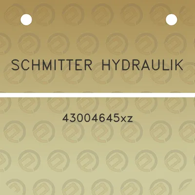 schmitter-hydraulik-43004645xz