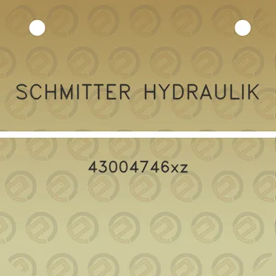 schmitter-hydraulik-43004746xz