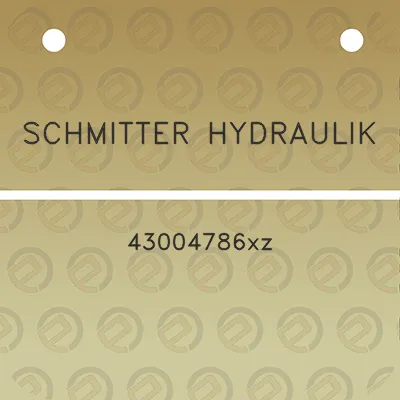 schmitter-hydraulik-43004786xz