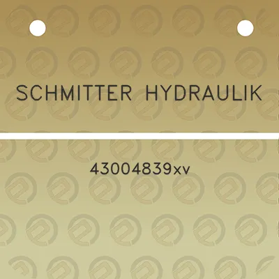 schmitter-hydraulik-43004839xv