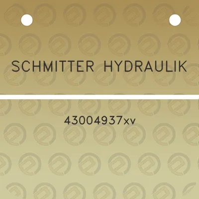 schmitter-hydraulik-43004937xv