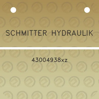 schmitter-hydraulik-43004938xz