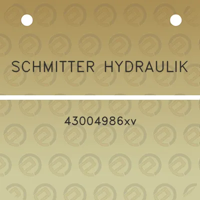 schmitter-hydraulik-43004986xv