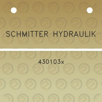 schmitter-hydraulik-430103x