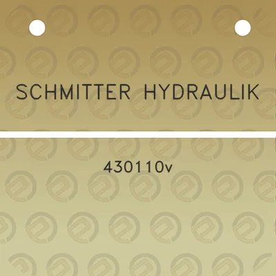 schmitter-hydraulik-430110v