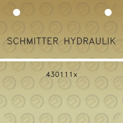 schmitter-hydraulik-430111x