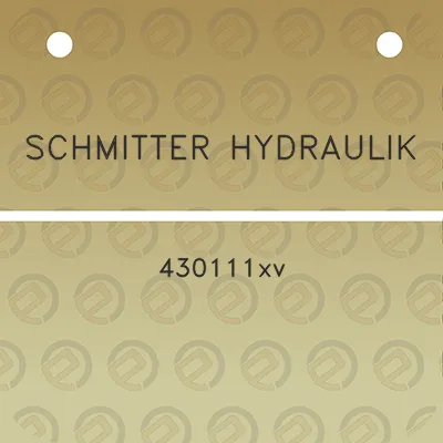 schmitter-hydraulik-430111xv