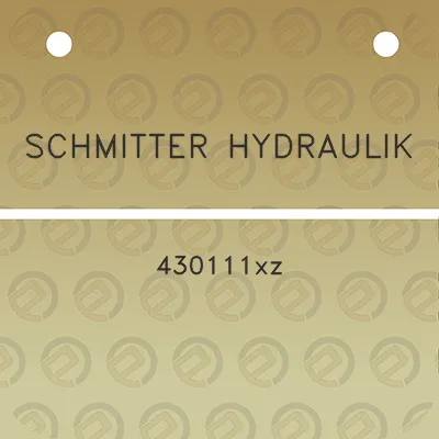 schmitter-hydraulik-430111xz