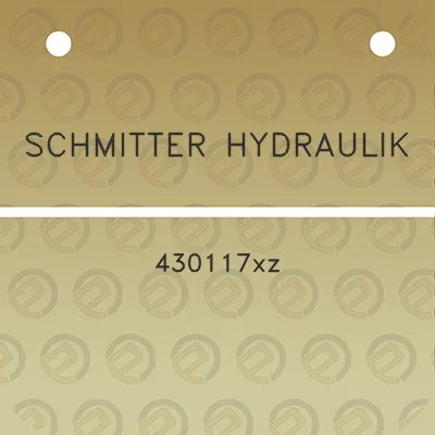 schmitter-hydraulik-430117xz