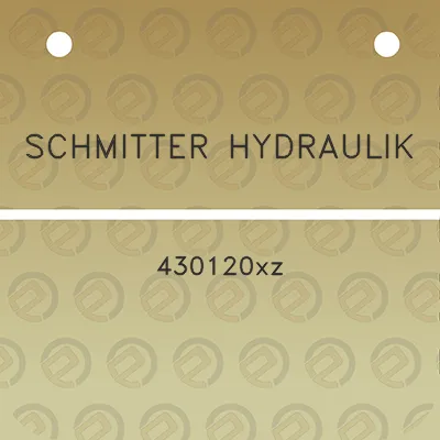 schmitter-hydraulik-430120xz