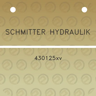 schmitter-hydraulik-430125xv