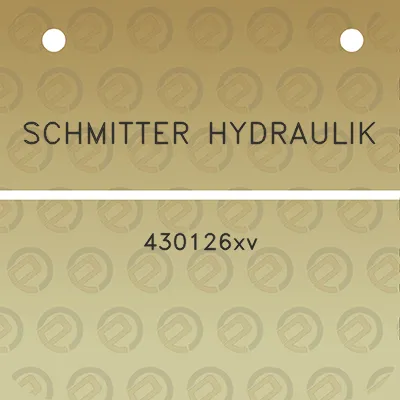 schmitter-hydraulik-430126xv