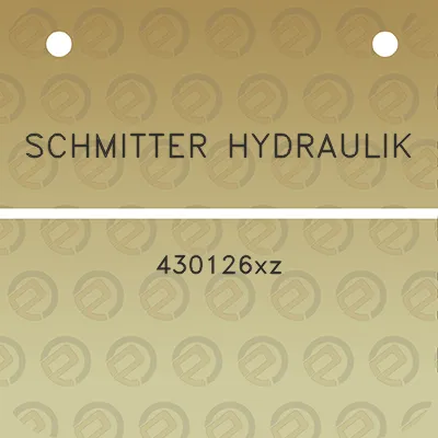 schmitter-hydraulik-430126xz