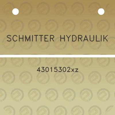 schmitter-hydraulik-43015302xz