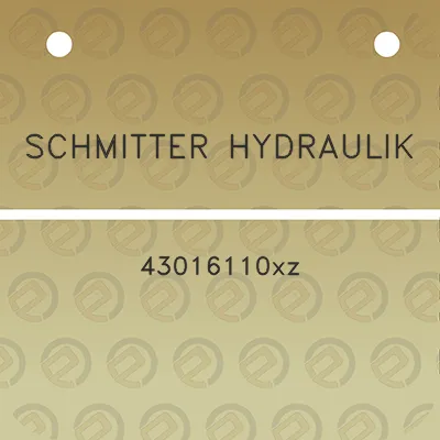 schmitter-hydraulik-43016110xz