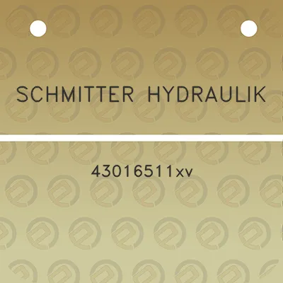 schmitter-hydraulik-43016511xv