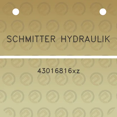 schmitter-hydraulik-43016816xz