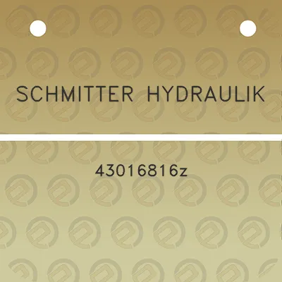 schmitter-hydraulik-43016816z