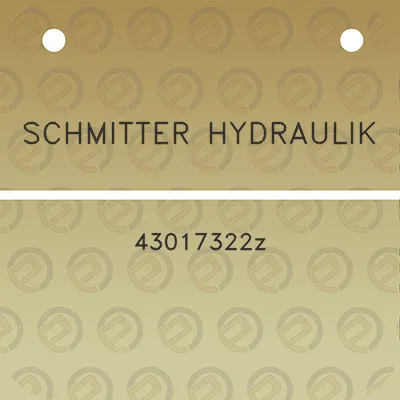 schmitter-hydraulik-43017322z