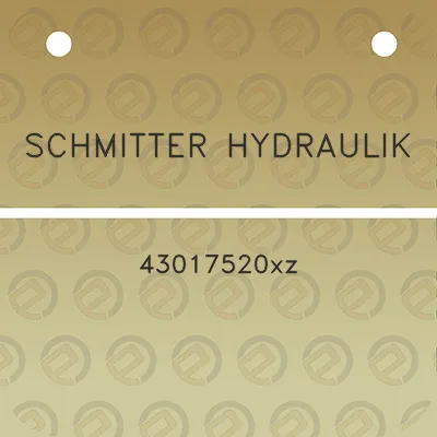 schmitter-hydraulik-43017520xz