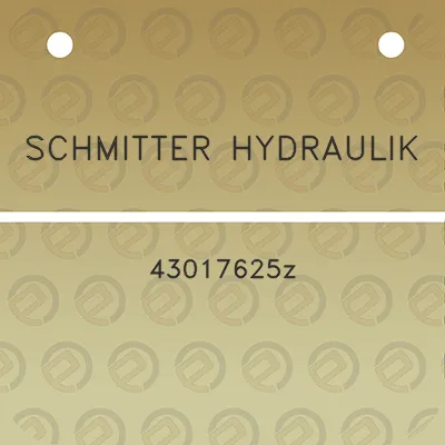 schmitter-hydraulik-43017625z