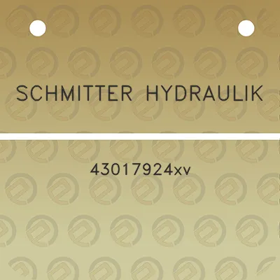 schmitter-hydraulik-43017924xv