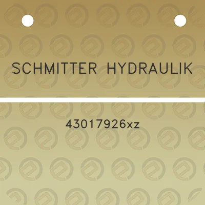 schmitter-hydraulik-43017926xz