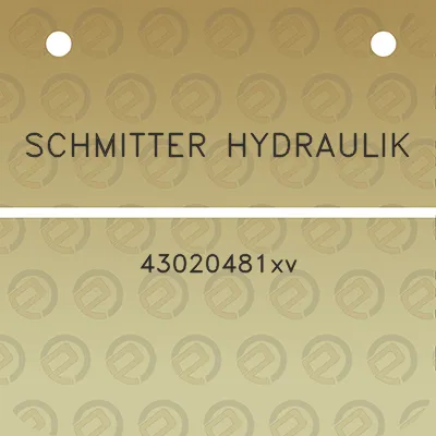 schmitter-hydraulik-43020481xv