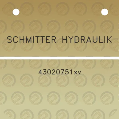 schmitter-hydraulik-43020751xv