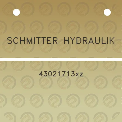 schmitter-hydraulik-43021713xz