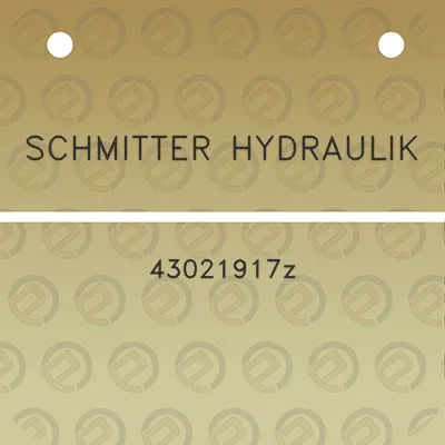 schmitter-hydraulik-43021917z