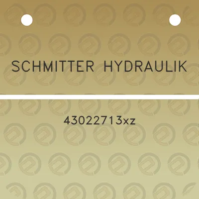 schmitter-hydraulik-43022713xz