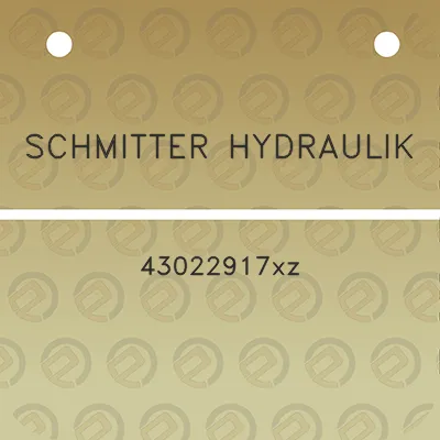 schmitter-hydraulik-43022917xz