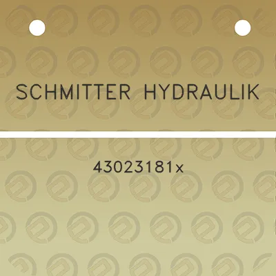 schmitter-hydraulik-43023181x