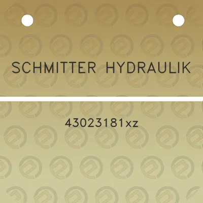 schmitter-hydraulik-43023181xz