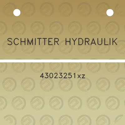 schmitter-hydraulik-43023251xz