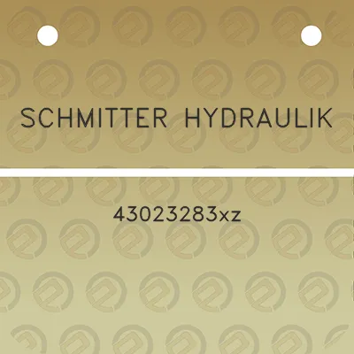 schmitter-hydraulik-43023283xz