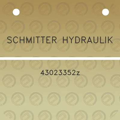 schmitter-hydraulik-43023352z