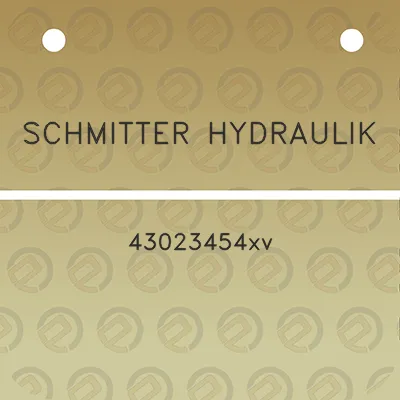 schmitter-hydraulik-43023454xv