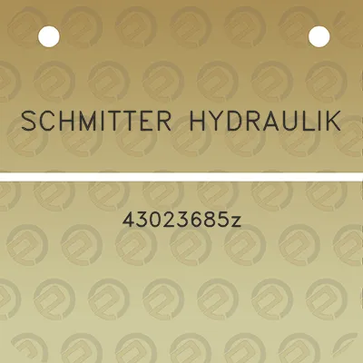 schmitter-hydraulik-43023685z