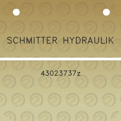 schmitter-hydraulik-43023737z