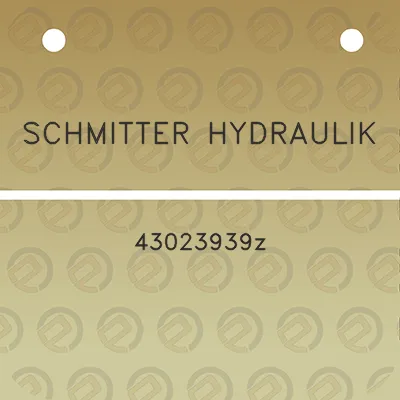 schmitter-hydraulik-43023939z