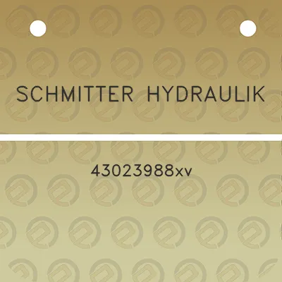 schmitter-hydraulik-43023988xv