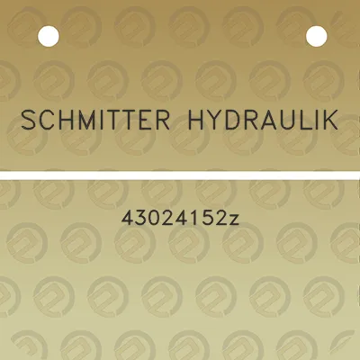 schmitter-hydraulik-43024152z