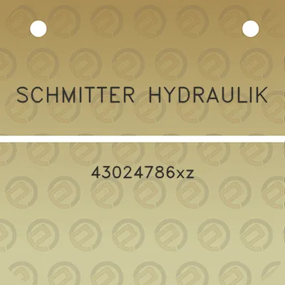 schmitter-hydraulik-43024786xz